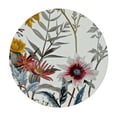 thumbnail image 4 of nygtbtfer Spring Round Tablecloth Table Reusable Table Cloth Round Fitted Tablecloth with Elastic Edged Yellow Flower Outdoor Tablecloth 42-46, 4 of 8