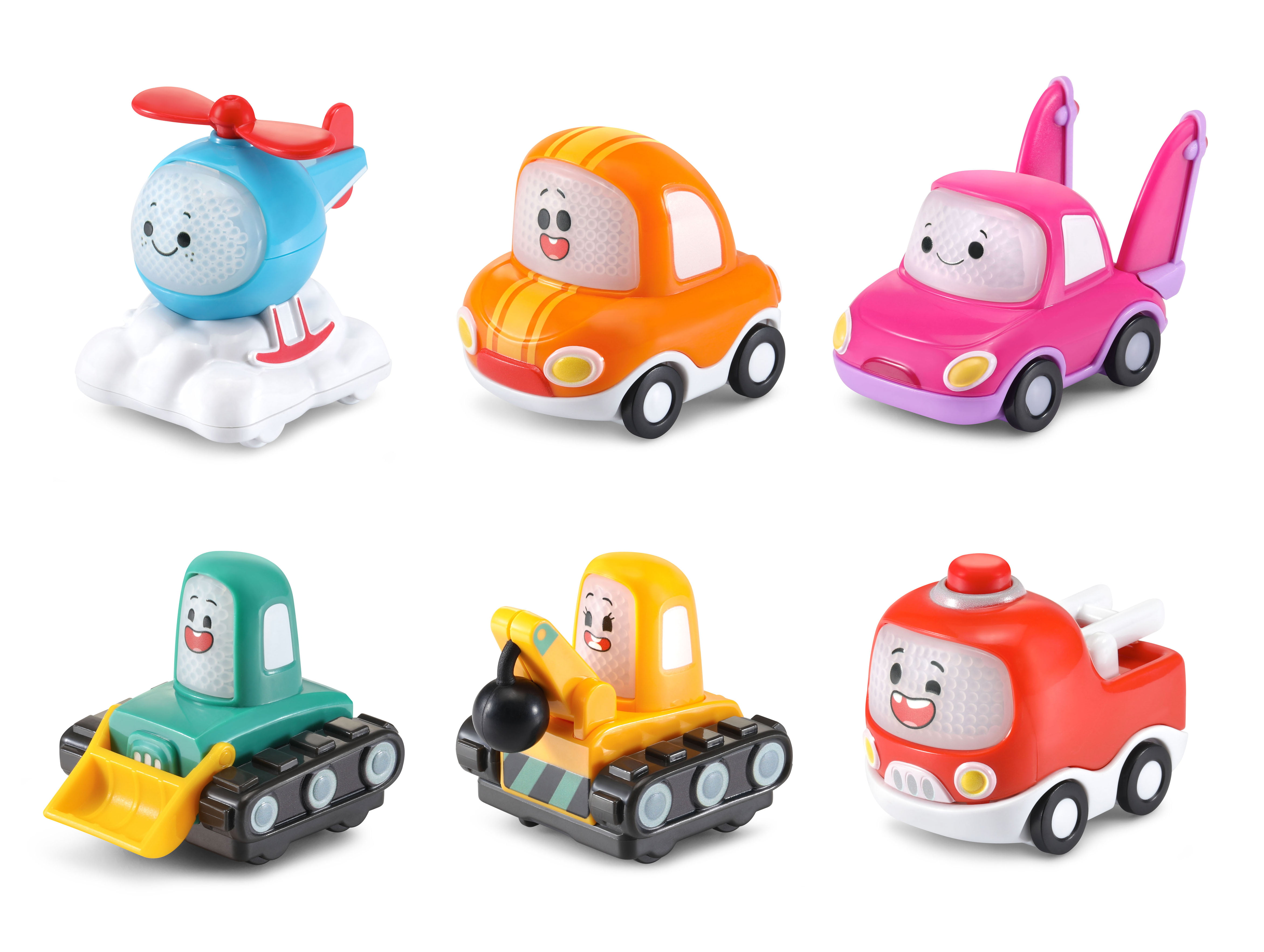 Halle Kimmy Timmy Cory Carson 6 Pack Mini Character Car Vehicles GO vTech GO 