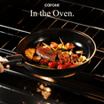thumbnail image 5 of Carote Ceramic Cookware Sets, 13 Pcs Pots and Pans Set with Detachable Handle, Black, 5 of 9