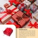 thumbnail image 5 of Kits de decoración para fiestas Yuarrent Trituras de rafia de papel arrugado Rojo HA060944-16, 5 of 6