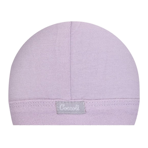Coccoli Tencel Modal Infant Cap - Lavender / Newborn / Core