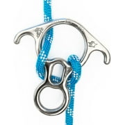 50 kN Rescue Figure 8 - Stainless Steel Belay, Rappelling, Rigging, Descender Device w/Bent-Ears