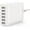 White, variant on USB Charger 60W USB Charging Hub 12A 6-Port Desktop USB Charging Station with Multiple Port Compatible with iPhone 14 Pro Max 13 Pro Max Mini 12 Pro Max, iPad Pro Air Galaxy S23 Edge Note Tablet Black
