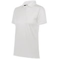 thumbnail image 3 of Holloway Sportswear XS Womens Prism Polo White 222768, 3 of 5