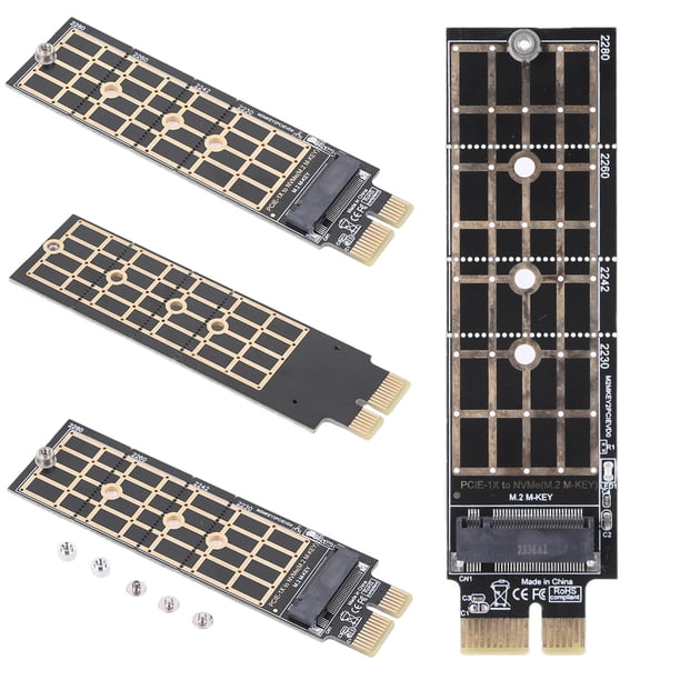 NVMe SSD M.2 PCIE 3.0 X1 Tarjeta Raiser 8 Gbps Compatible Con 2230 2242 2260 2280