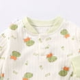 thumbnail image 6 of CAUYDY Preemie Boys Pajamas Baby Clothes Fall Winter Newborn Long Sleeve Bodysuit Infant Boy Romper Toddler One-Pieces 0 3 6 9 Months 1T 2T Light Green for Sizes 3-6 Months, 6 of 7