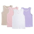 thumbnail image 2 of YTDSCS Little Girls Cotton Tanks Tops Underwear for Toddler Kids Soft Sleeveless Undershirt Comfort Breathable Vest 3-8 Years, 2 of 9