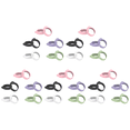 thumbnail image 3 of Juego de 5 pares de puntas de ala de silicona suave de 5 colores para Galaxy Buds FE 2023, 3 of 4