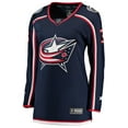 thumbnail image 2 of Women's Fanatics Charlie Coyle Navy Columbus Blue Jackets Home Breakaway Jersey, 2 of 3