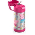 thumbnail image 5 of Thermos Kids Bouteille d'eau isolée sous vide avec paille rabattable, 355 ml, Peppa Pig, 5 of 5