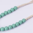 thumbnail image 3 of Wood Bead Curtain Bead Curtain Curtain Curtain Tiebacks with Wooden Beads for Festival Home Party Decor, 3 of 5