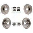 thumbnail image 1 of Transit Auto Front Rear Disc Brake Rotors and Semi-Metallic Pads Kit for Car 2007 Chrysler PT Cruiser Turbocharged K8S-100980, 1 of 11