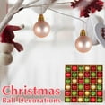 thumbnail image 3 of TFYZYY 36Pcs Shatterproof Christmas Ball Ornaments Set, 30mm Colorful Decorative Baubles for Tree, Wreaths, Home and Holiday Decor, 3 of 4