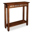 thumbnail image 1 of Leick Furniture Rustic Slate Hall Wood Stand in Oak Finish, 1 of 6
