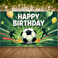 thumbnail image 2 of Decorative Design Banner Balloon Decoration Soccer Theme Gift Boxes Celebration Banner for Birthday Party Kids Event Indoor Decoration, 2 of 9