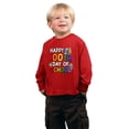 thumbnail image 2 of Wild Bobby Happy 100th Day of School Cute Pencil Marker, 100 Days of School 2024 2025 Design for Kids Youth Boys Girls School Toddler Long Sleeve Shirt, 2 of 6