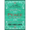thumbnail image 2 of Metz, andi 11x14 White Modern Wood Framed Museum Art Print Titled - Christmas Peace On Earth, 2 of 4