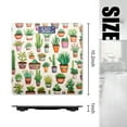 thumbnail image 2 of High Precision Body Weight Scale Smart Bathroom Scales with Large LCD Display(400lbs),Decorative for Bedroom-Various Cacti And Succulents In Colorful Pots, 2 of 4