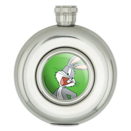

Looney Tunes Bugs Bunny Round Stainless Steel 5oz Hip Drink Flask