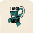 thumbnail image 4 of Inktastic I Wear Teal For My Mom Ovarian Cancer Awareness Boys or Girls Toddler T-Shirt, 4 of 5