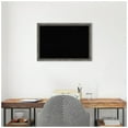 thumbnail image 7 of Amanti Art Black Cork Board Wood Framed Burnished Concrete Narrow Bulletin Board 26 in. x 18 in., 7 of 7