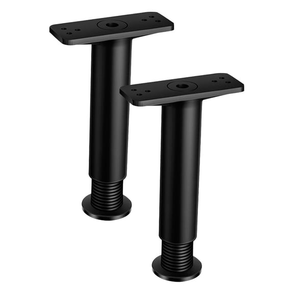 KAKOWELY 2Pcs Support Legs 18.0x10.0x4.0in for Bed Frame Cabinet Sofa Furniture Assemblers