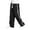 Black, variant on Men's Casual Pants for Everyday Comfort Relaxed Fit Straight Leg Trousers with Easy Elastic Waist and Knit Failsafe Black M