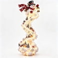 thumbnail image 4 of Christmas Magic Trail Wall Light, Snowman Hanging Decoration, Outdoor Indoor Holiday Decor for Living Room Door, 4 of 6