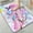 Cherry Blossoms with Hummingbird, variant on 1pc Pink and Gold Marbled Texture Bathroom Rug Bathroom Decor and Accessories- Durable,Anti Slip,And Quick Drying,Suitable For Indoor/outdoor Use - Perfect For Bathrooms,Bedrooms,Kitchens
