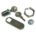 thumbnail image 1 of Replacement Lock & Keys for Cleaning Carts, Silver, 1 of 1