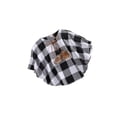 thumbnail image 4 of Okbabeha Baby Girl Plaid Outwear Cloak Clothes Children Windproof Christmas Pullover, 4 of 6