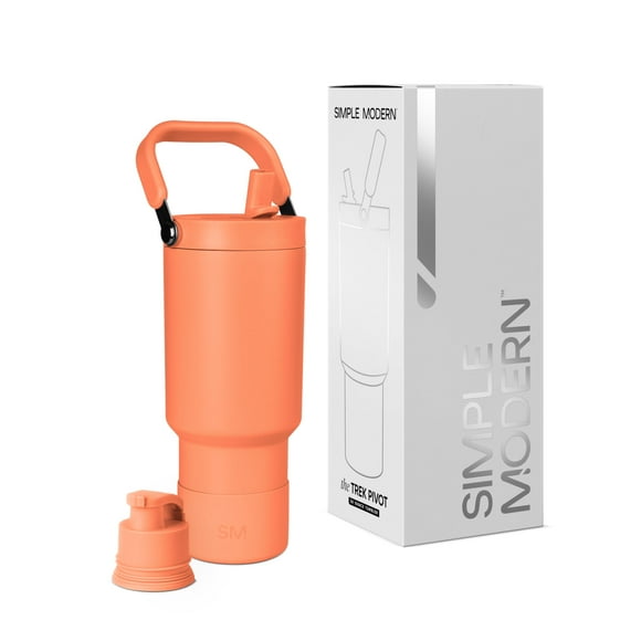 Botella de agua Simple Modern Trek Pivot de 900 ml con asa