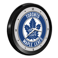 thumbnail image 2 of Toronto Maple Leaf: Ribbed Frame Wall Clock, 2 of 4