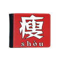 thumbnail image 1 of Chinese Thin China Character Flip Bifold Faux Leather Wallet  Multi-Function Card Purse, 1 of 4