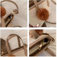 thumbnail image 7 of CoCopeaunts Corduroy Handbag for Women Large Zipper Tote Hobo Bag Fashion Cute Retro Crossbody Shoulder Bag Students Commute Bag, 7 of 7