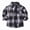 L101-Purple, variant on CAUYDY Kids Toddler Flannel Shirt Jacket Plaid Long Sleeve Lapel Button Down Shacket Baby Boy First Birthday Shirt Long Sleeve(L101-Green,12-18 M)