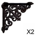 thumbnail image 1 of soporte de estante flotante,fregadero del inodoro soporte de estante flotante rústico pared,soportes de hierro fundido soporte montado resistente,artículos decorativos para manualidades, 1 of 7