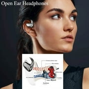 Open Ear Bluetooth Headphones True Wireless Earbuds Wireless Headphone Bluetooth Earphones with 80H Playtime for Running,Sports,Workouts
