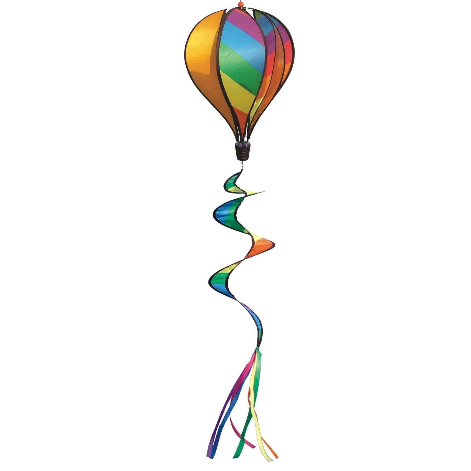 4x/Pack 55" Hot Air Balloon Wind Windsock Kites Garden Lawn Decor Windsock 