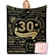 thumbnail image 1 of LHSHID Gifts for 30th Birthday Woman 30 Year Old Birthday Gifts with Gifts Box Happy 30 Year Old Gift Blanket 50th Birthday Decorations Gift for Women Mom Wife Friends 40"x50", 1 of 5