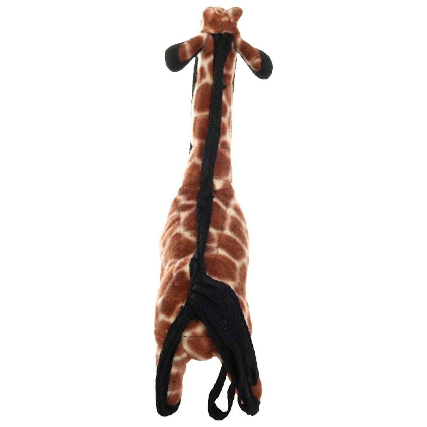 Tuffy Junior Zoo Giraffe Durable Plush Dog Toy