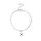 thumbnail image 4 of Minnieouse Cadena tobillera linda aleación universal estrella de mar estilo simple geométrico accesorios de playa pulseras de tobillo para niñas mujeres plata 10piezas Minnieouse CBP372601, 4 of 4