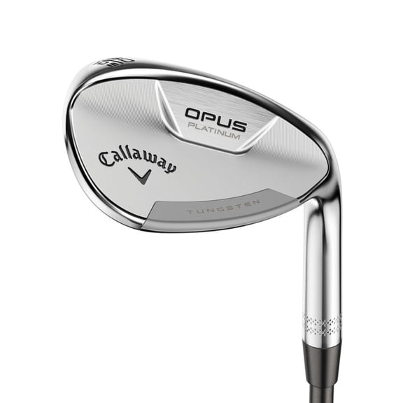 Pre-Owned RH Opus Platinum Chrome Mens Steel Shaft Wedges 58°-08° (Bounce) Z Grind True Temper Dynamic Gold MID 115 Gunmetal Wedge Steel Wedge Flex