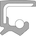 thumbnail image 2 of National 710312 Wheel Seal Fits select: 1985-1986 NISSAN SENTRA, 1982-1984 DATSUN SENTRA, 2 of 3