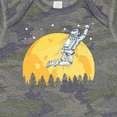 thumbnail image 4 of Inktastic Space Outerspace Moon and Astronaut Boys or Girls Baby Bodysuit, 4 of 5