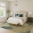 thumbnail image 6 of Addison Rugs Chantille Indoor/Outdoor Transitional Abstract Olive Machine Washable Rectangle Rug, 3' x 5', 6 of 8
