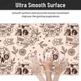 thumbnail image 5 of XMXT Non-Slip Gaming Mouse Pad, Vintage Sociopath Print Mousepad Computer Keyboard Mats Desk Pads Office Decor Accessories, 15.8"x29.59", 5 of 8