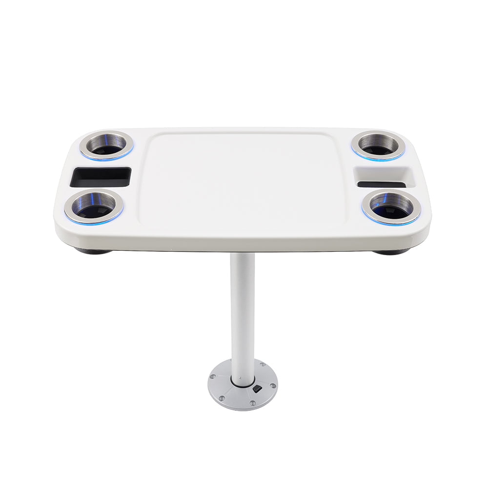 Battery Powered LED Lit Party Boat Table Systems