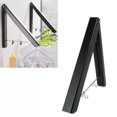 TUMALL Retractable Clothes Hanger Rack Foldable Wall Mounted Aluminium