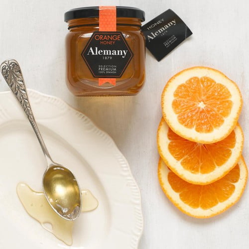 Brindisa Alemany orange blossom honey 250g, British Import (Pack of 2)